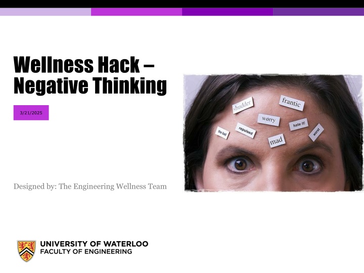 wellness hack negative thinking n.w