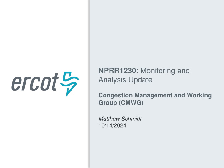 nprr1230 monitoring and analysis update n.w