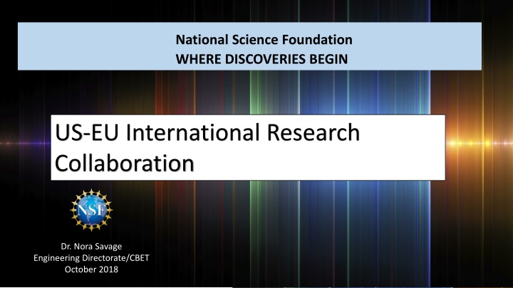 national science foundation where discoveries n.w