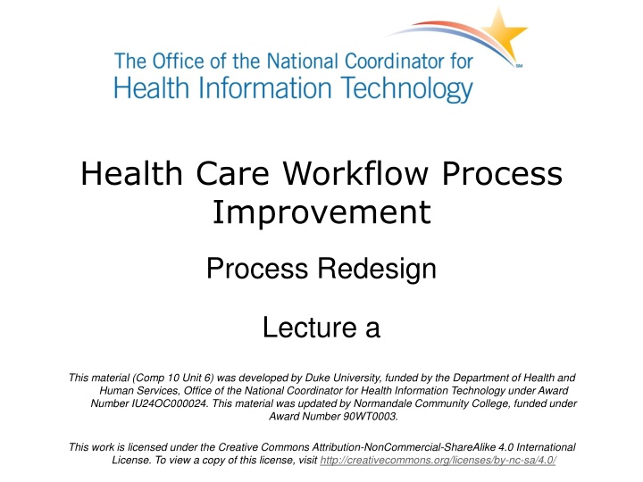 health care workflow process improvement n.w