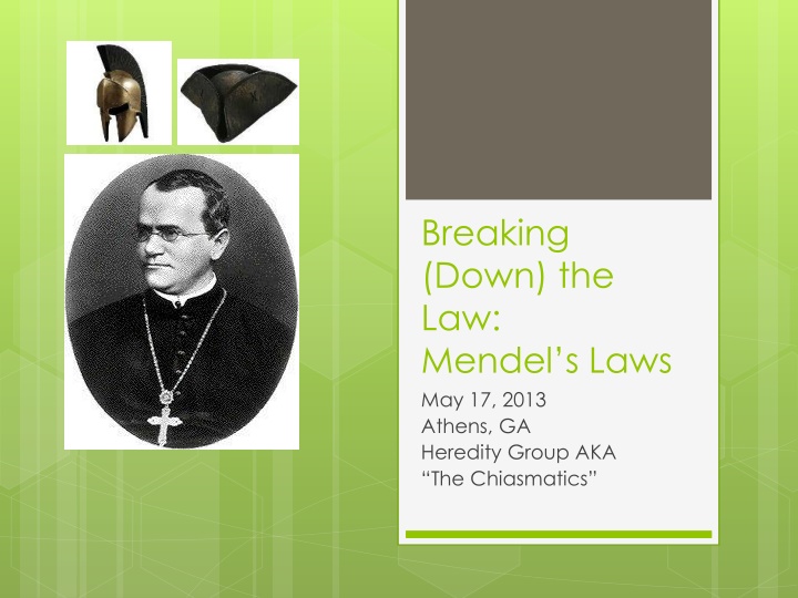 breaking down the law mendel s laws may 17 2013 n.w