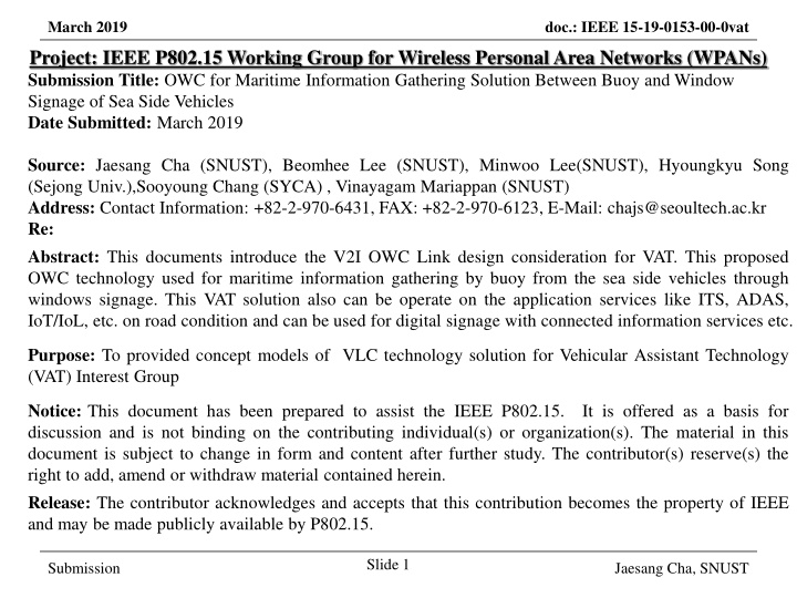 march 2019 project ieee p802 15 working group n.w