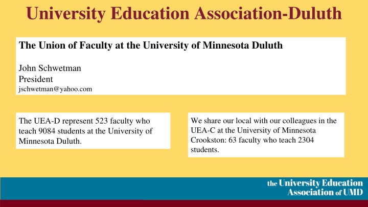 university education association duluth n.w