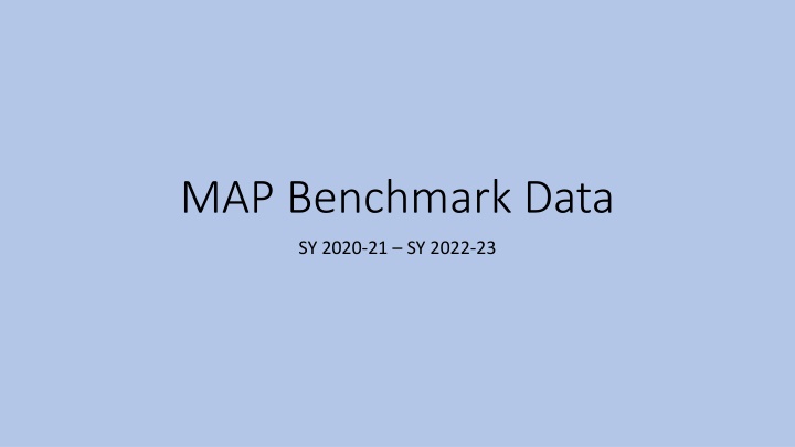 map benchmark data n.w