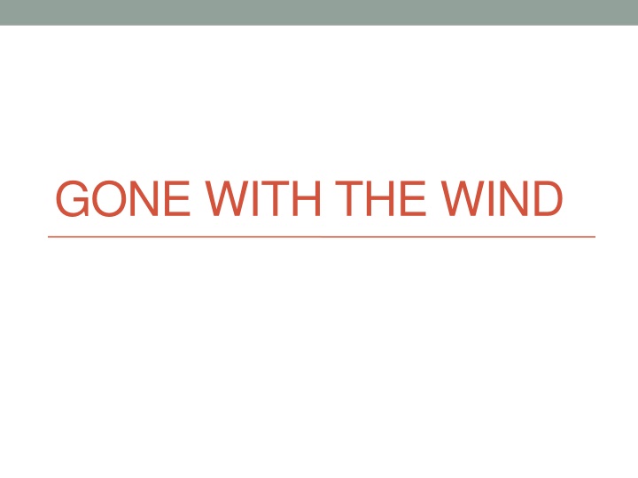 gone with the wind n.w