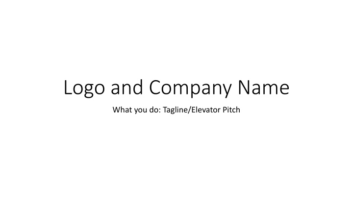logo and company name n.w