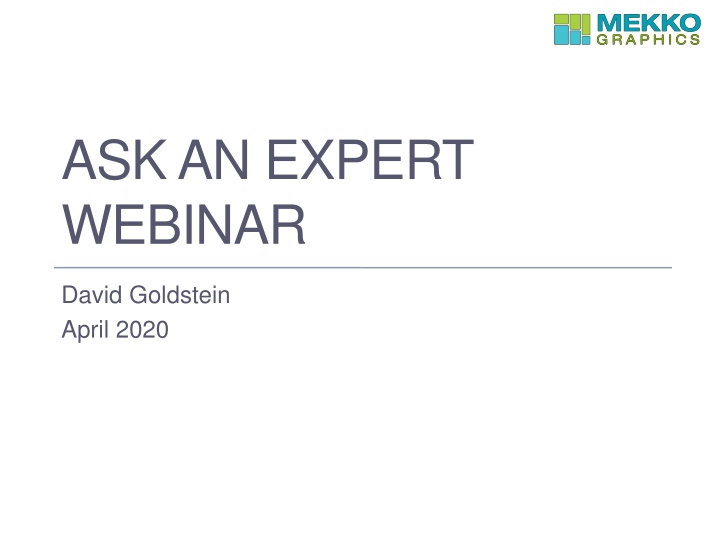 ask an expert webinar n.w