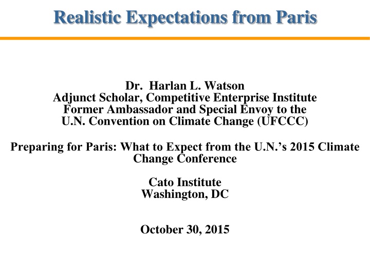 realistic expectations from paris n.w