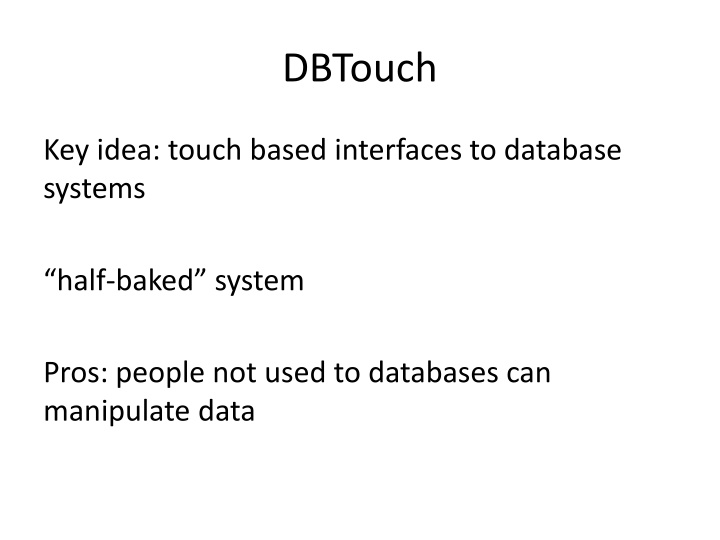 dbtouch n.w