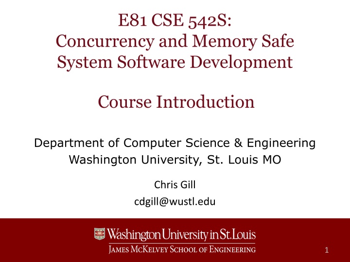 e81 cse 542s n.w
