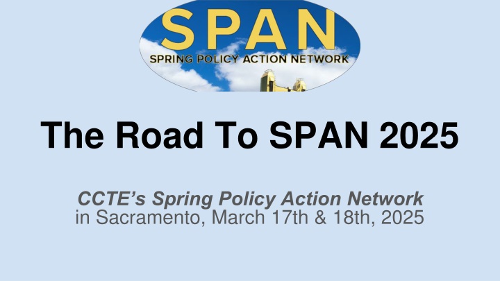 the road to span 2025 n.w