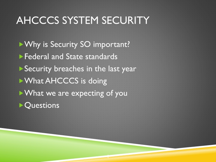 ahcccs system security n.w