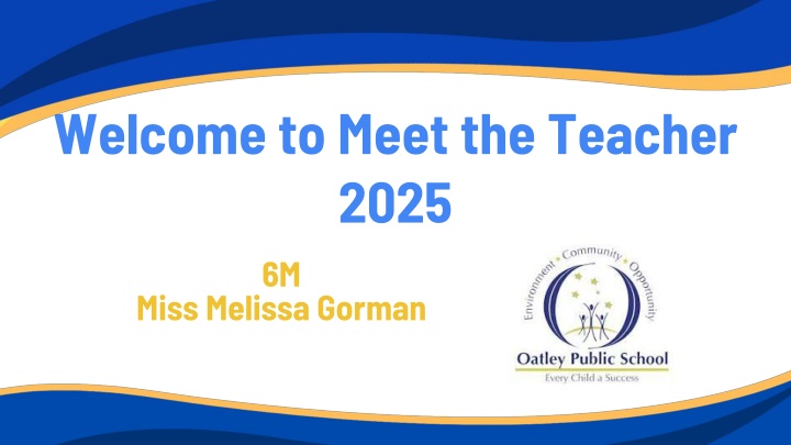 welcome to meet the teacher 2025 n.w