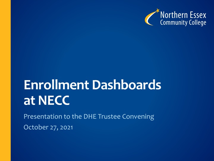 enrollment dashboards at necc n.w