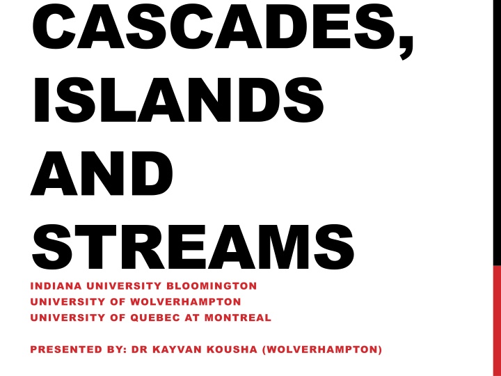 cascades islands and streams indiana university n.w
