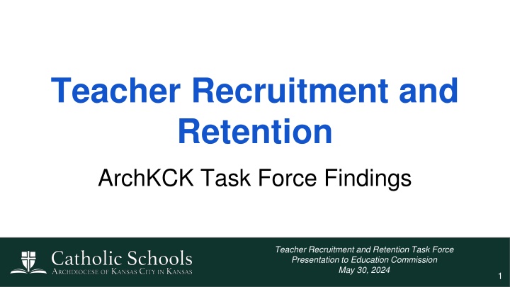 teacher recruitment and retention n.w