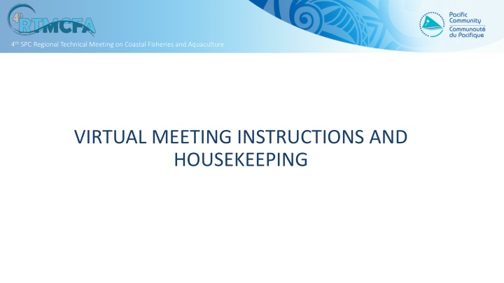 4 th spc regional technical meeting on coastal n.w