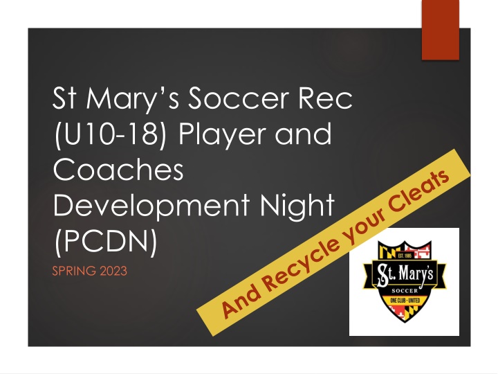 st mary s soccer rec u10 18 player and coaches n.w
