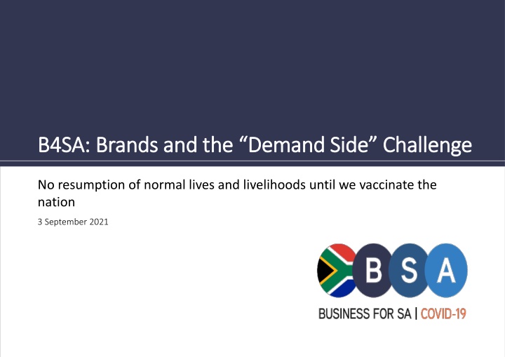b4sa b4sa brands and the demand side challenge n.w