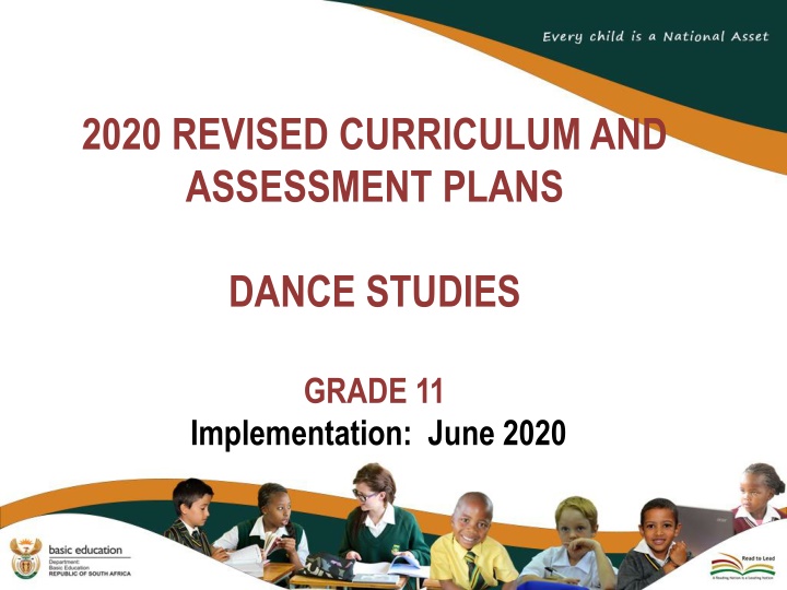 2020 revised curriculum and assessment plans n.w