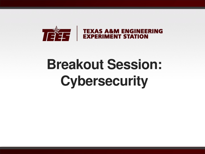 breakout session cybersecurity n.w
