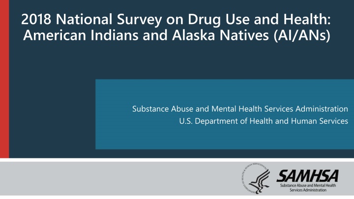 2018 national survey on drug use and health n.w
