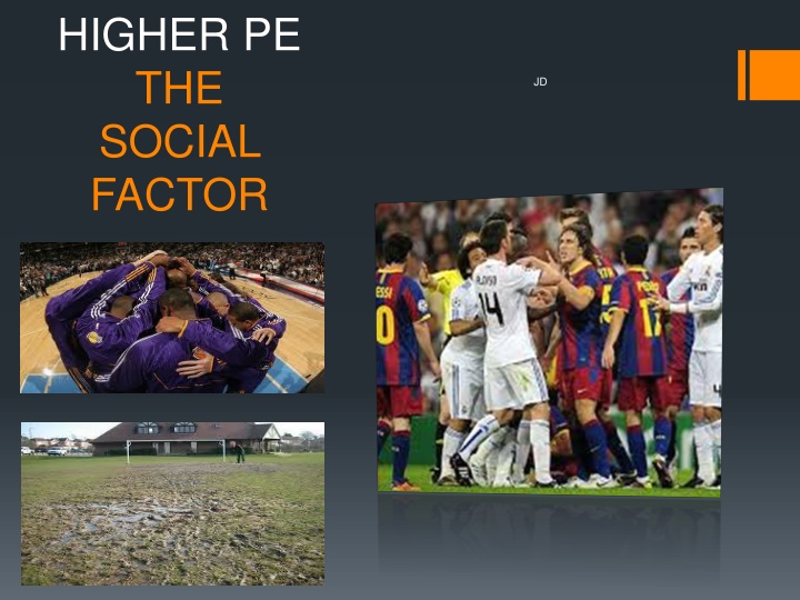higher pe the social factor n.w