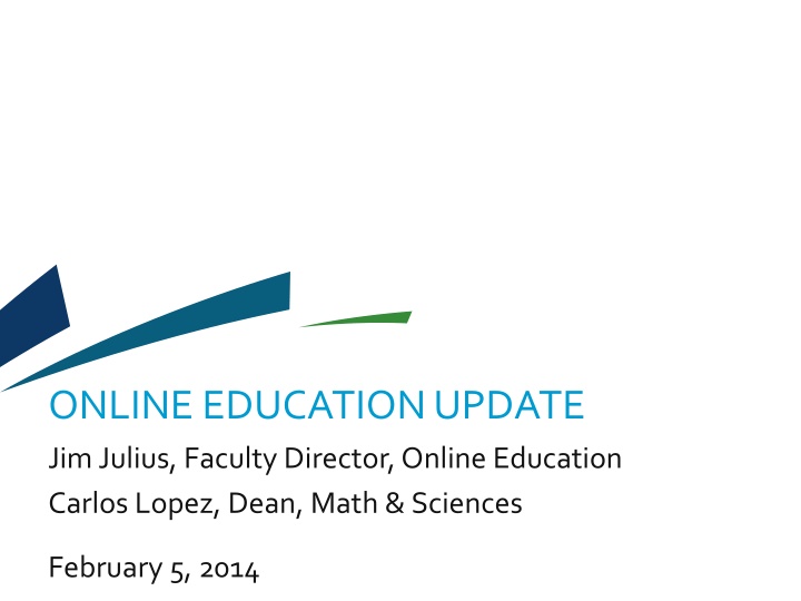 onlineeducation update jim julius faculty n.w