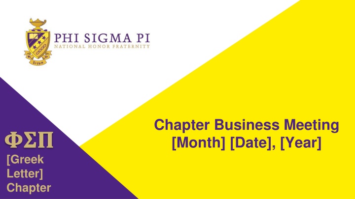 chapter business meeting month date year n.w