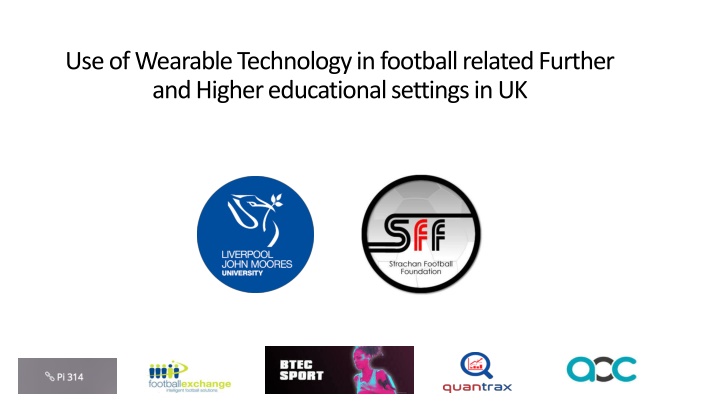 use of wearable technology in football related n.w