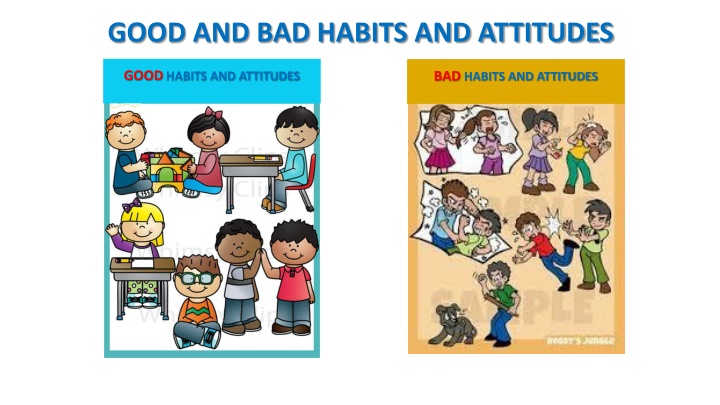 good and bad habits and attitudes n.w