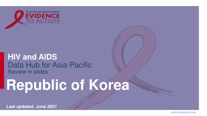 hiv and aids data hub for asia pacific review n.w