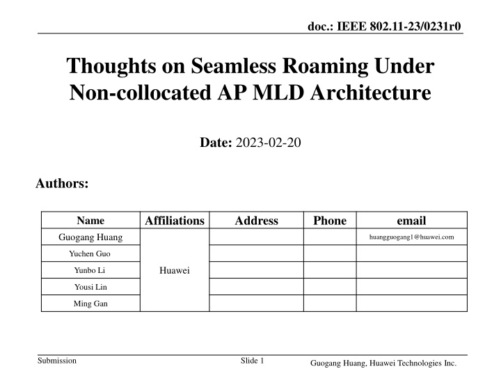 doc ieee 802 11 23 0231r0 n.w