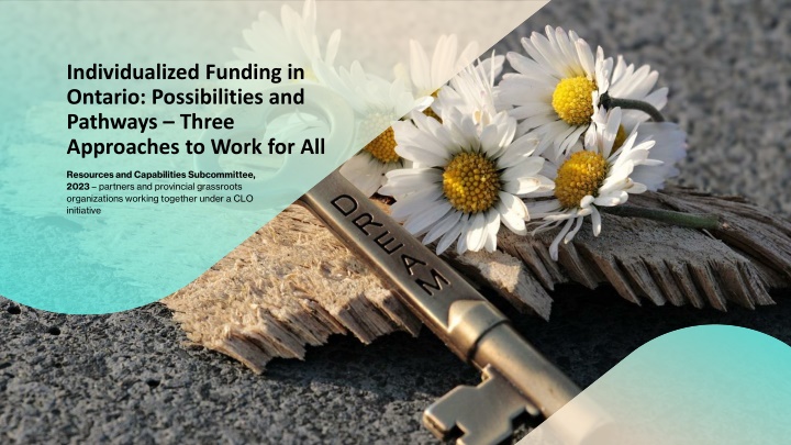 individualized funding in ontario possibilities n.w