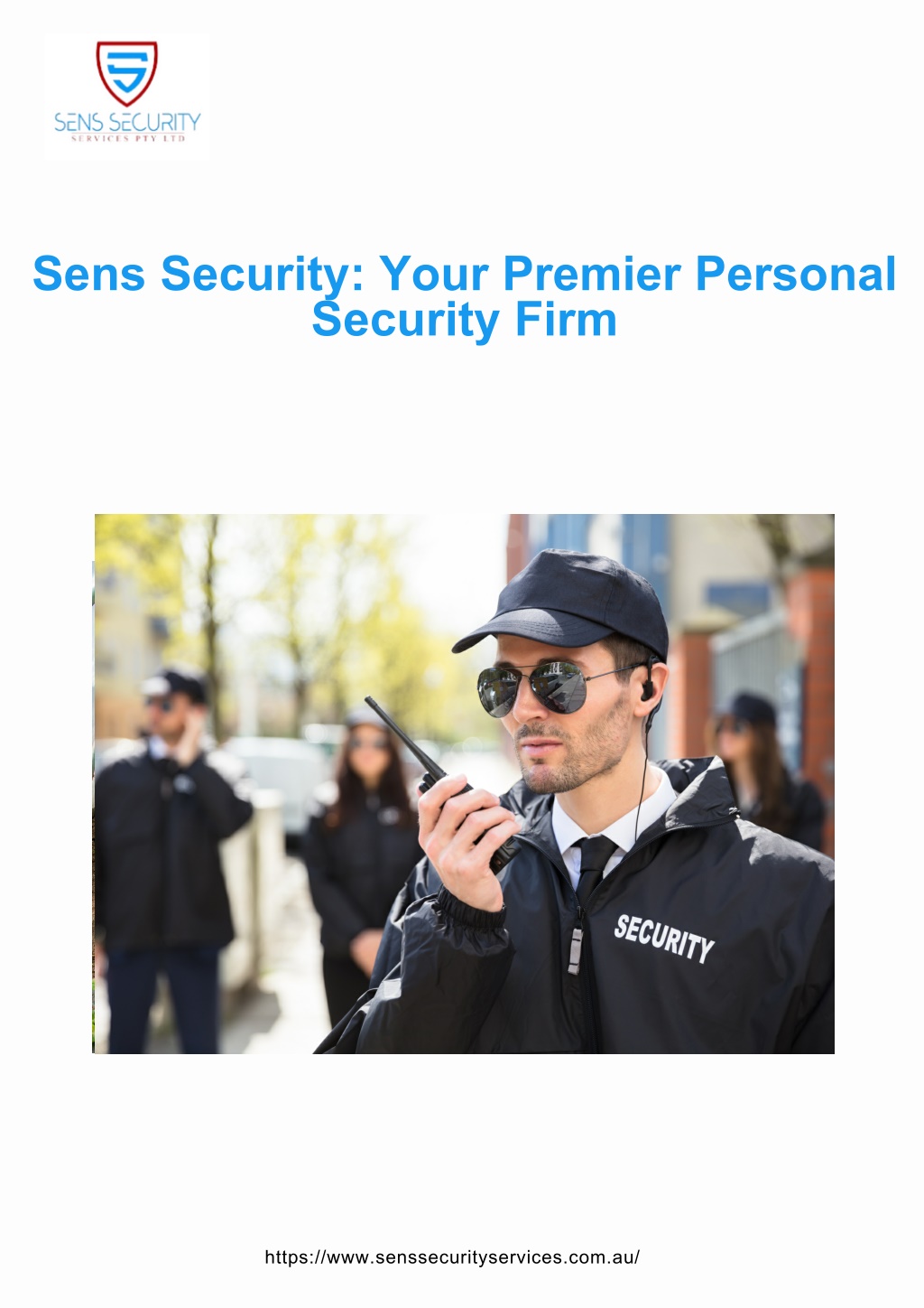 sens security your premier personal security firm l.w
