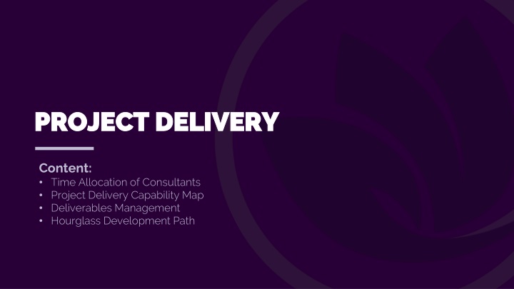 project delivery project delivery n.w