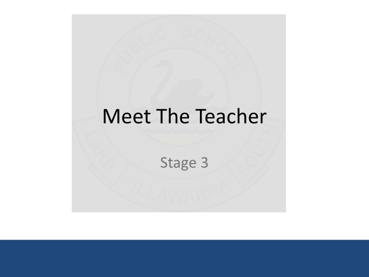 meet the teacher n.w