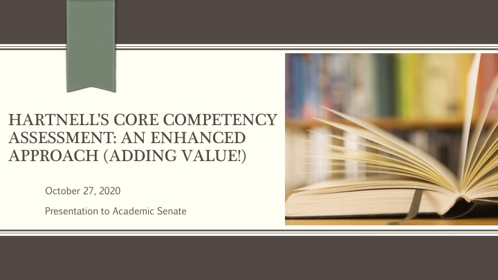 hartnell s core competency assessment an enhanced n.w