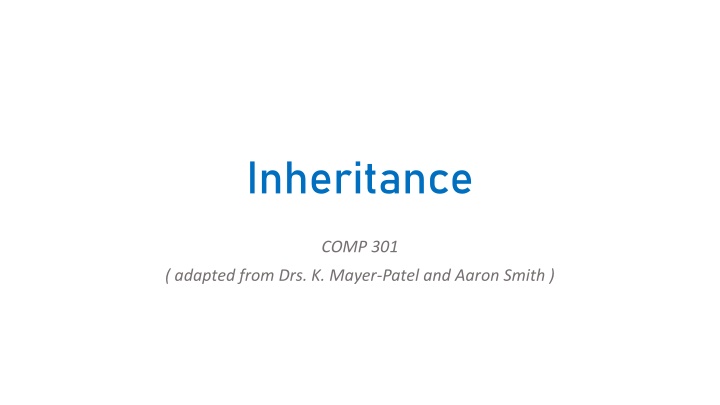 inheritance n.w