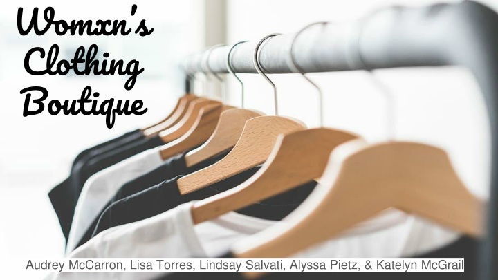 womxn s clothing boutique n.w