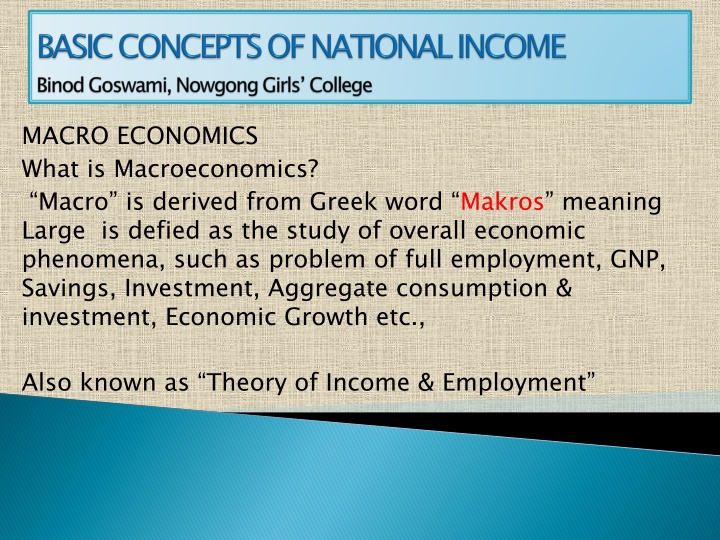 macro economics what is macroeconomics macro n.w