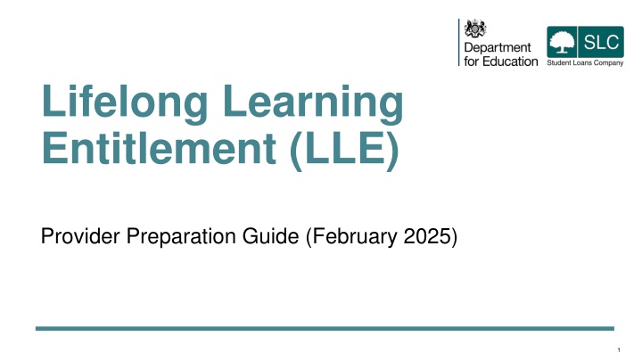lifelong learning entitlement lle n.w