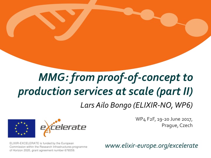 mmg from proof of concept to production services n.w