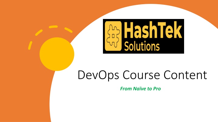 devops course content n.w