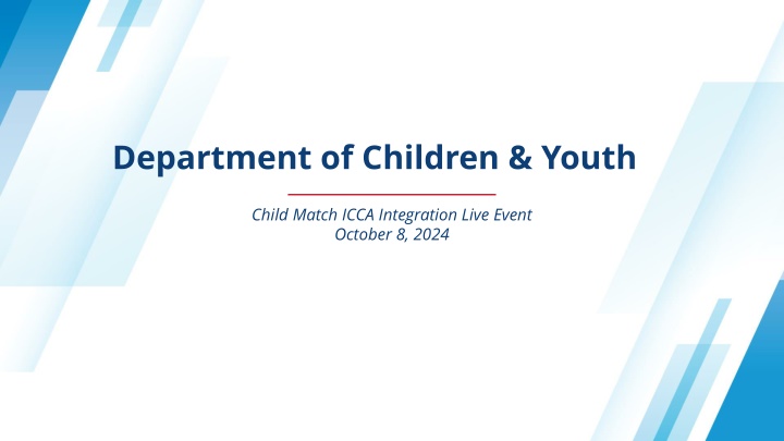 department of children youth n.w