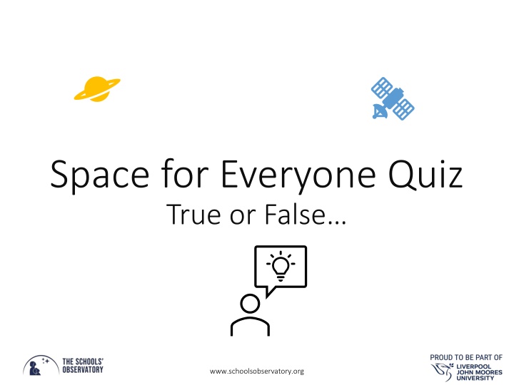 space for everyone quiz true or false n.w