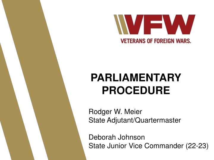 parliamentary procedure n.w
