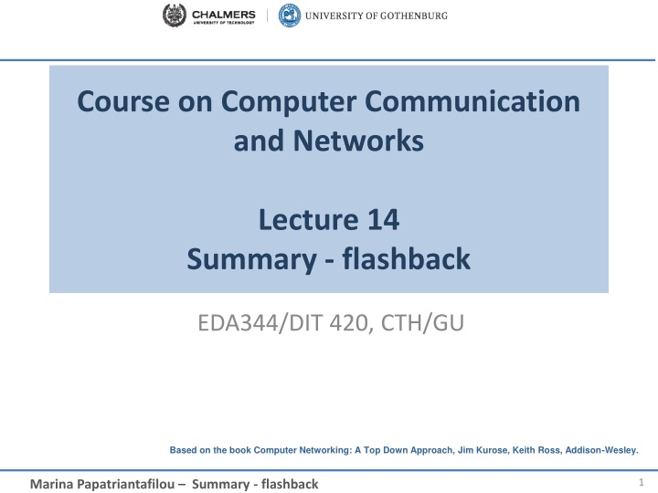 course on computer communication and networks n.w