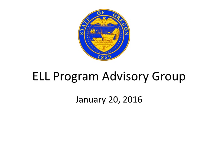 ell program advisory group n.w