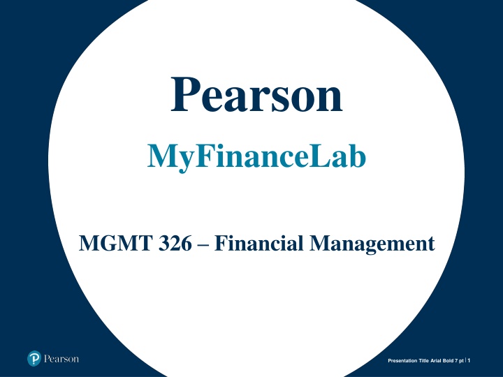 pearson myfinancelab n.w